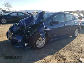2019 Nissan LEAF SV z VIN 1N4AZ1CP0KC303604, wystawiony jako Copart lot #41728993 z przebiegiem 38 339 mil mil oraz . Historia ofert i sprzedaży dostępna na DreamBid. Obrazek 1.