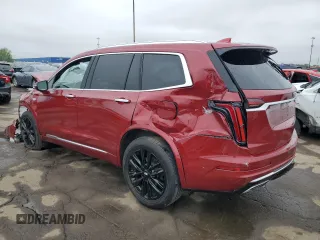 2022 Cadillac XT6 Premium Luxury with VIN 1GYKPDRS6NZ150451, listed as a Copart auction lot 57636235 with 43,553 mi miles and Clean title. Bid and sale history available at DreamBid. Image 2.