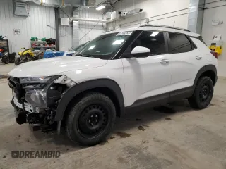 2021 Chevrolet TrailBlazer LT with VIN KL79MRSL6MB085523, listed as a Copart auction lot 51743565 with 66,682 mi miles and Salvage Title. Bid and sale history available at carsss.com. Image 1.