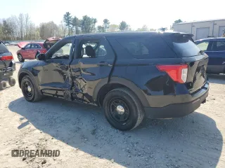 2023 Ford Police Interceptor Utility z VIN 1FM5K8ABXPGC20161, wystawiony jako Copart lot #54601335 z przebiegiem 13 566 mil mil oraz Czysty tytuł • Clean title. Historia ofert i sprzedaży dostępna na DreamBid. Obrazek 2.