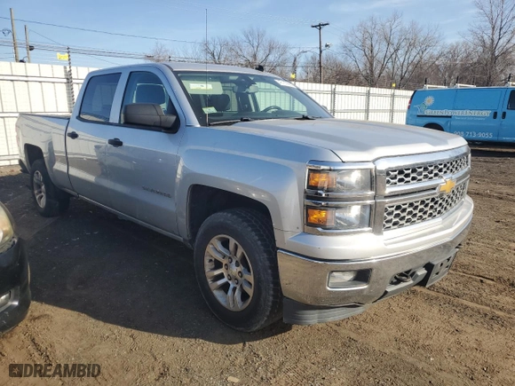 2014 Chevrolet Silverado 1500 LT with VIN 3GCUKREC5EG301904, listed as a Copart auction lot 49187995 with 0 mi miles and Clean Title. Bid and sale history available at carsss.com. Image 4.