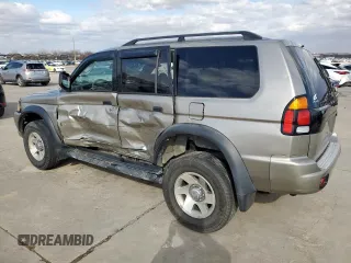 2003 Mitsubishi Montero Sport ES with VIN JA4LS21H63J033813, listed as a Copart auction lot 47822885 with 291,355 mi miles and Salvage Title. Bid and sale history available at carsss.com. Image 2.