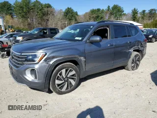 2024 Volkswagen Atlas SE z VIN 1V2HR2CA2RC536368, wystawiony jako Copart lot #53490425 z przebiegiem 15 331 mil mil oraz Szkoda całkowita • Salvage title. Historia ofert i sprzedaży dostępna na DreamBid. Obrazek 1.