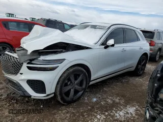 2022 Genesis GV70 Sport with VIN KMUMCDTC3NU014994, listed as a Copart auction lot 89262085 with Not provided miles and Salvage title. Bid and sale history available at DreamBid. Image 1.