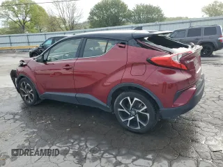 2019 Toyota C-HR XLE with VIN JTNKHMBX7K1025540, listed as a Copart auction lot 53044245 with 123,158 mi miles and Salvage Title. Bid and sale history available at DreamBid. Image 2.
