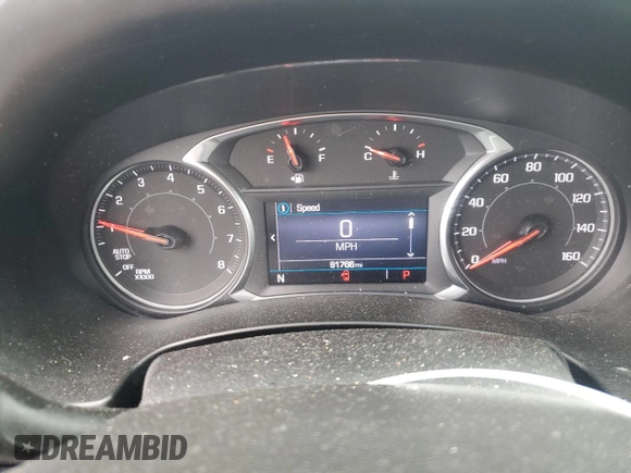 2019 GMC Terrain SLE z VIN 3GKALTEV3KL164404, wystawiony jako Copart lot #56165755 z przebiegiem 81 766 mil mil oraz Szkoda całkowita • Salvage title. Historia ofert i sprzedaży dostępna na DreamBid. Obrazek 9.