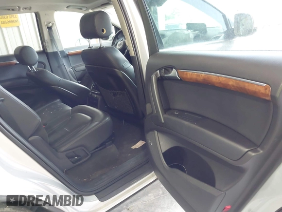 2014 Audi Q7 Premium Plus with VIN WA1LGAFE8ED004177, listed as a IAAI auction lot 42757437 with 183,830 mi miles and . Bid and sale history available at DreamBid. Image 8.