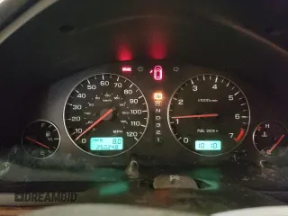2005 Subaru Baja Turbo с VIN 4S4BT63C255105072, выставлен на аукционе Copart как лот 77617944 с пробегом 250 248 миль миль и Чистый • Clean title. История ставок и продаж доступна на DreamBid. Изображение 9.