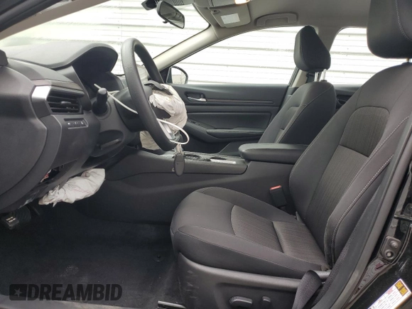 2025 Nissan Altima SV with VIN 1N4BL4DV1SN343988, listed as a Copart auction lot 53901555 with 5,728 mi miles and Salvage Title. Bid and sale history available at DreamBid. Image 7.