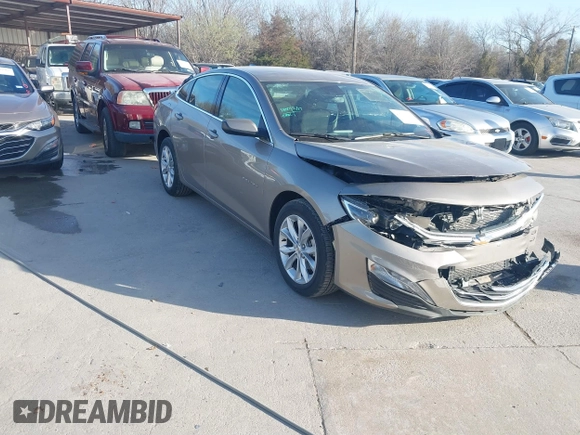2025 Chevrolet Malibu LT with VIN 1G1ZD5ST9SF137334, listed as a IAAI auction lot 41793557 with 10,564 mi miles and . Bid and sale history available at DreamBid. Image 1.