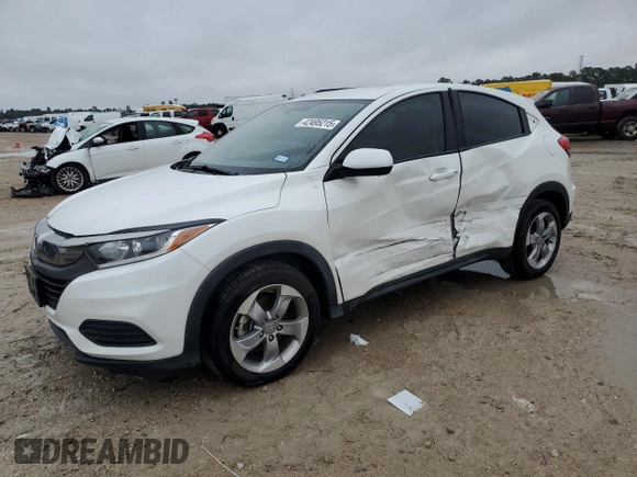 2021 Honda HR-V LX with VIN 3CZRU5H35MM713027, listed as a Copart auction lot 42495215 with 42,694 mi miles and Salvage Title. Bid and sale history available at carsss.com. Image 1.