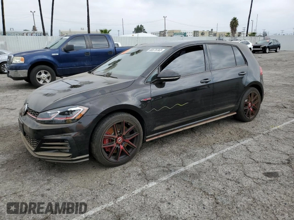 2019 Volkswagen Golf GTI S with VIN 3VW5T7AU4KM035354, listed as a Copart auction lot 66579763 with 22,752 mi miles. Bid and sale history available at carsss.com. Image 1.
