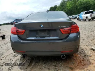 2015 BMW 4 Series 435i with VIN WBA3R1C50FK193213, listed as a Copart auction lot 58164215 with 109,366 mi miles and Salvage title. Bid and sale history available at DreamBid. Image 6.