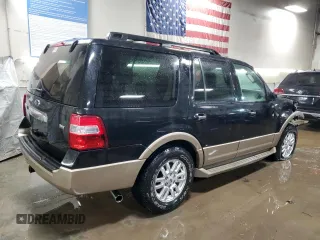 2013 Ford Expedition XLT with VIN 1FMJU1J58DEF61463, listed as a Copart auction lot 47493425 with 111,634 mi miles and Salvage title. Bid and sale history available at DreamBid. Image 3.