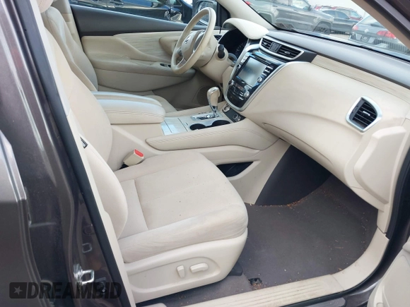 2017 Nissan Murano Platinum z VIN 5N1AZ2MH1HN183747, wystawiony jako IAAI lot #41595423 z przebiegiem 84 812 mil mil oraz . Historia ofert i sprzedaży dostępna na DreamBid. Obrazek 5.