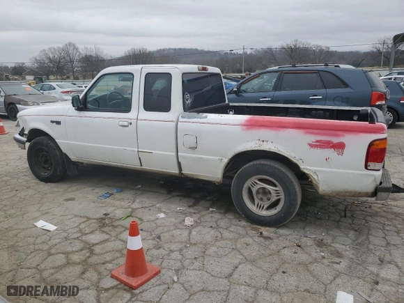 1998 Ford Ranger XL with VIN 1FTYR14C5WPB54402, listed as a Copart auction lot 44180455 with 162,832 mi miles and Salvage Title. Bid and sale history available at carsss.com. Image 2.