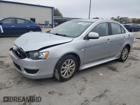 2012 Mitsubishi Lancer ES with VIN JA32U2FU1CU018117, listed as a Copart auction lot 41970695 with 110,369 mi miles and Salvage Title. Bid and sale history available at DreamBid. Image 1.