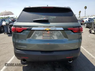 2023 Chevrolet Traverse LT Cloth with VIN 1GNERGKW4PJ294455, listed as a Copart auction lot 67974524 with 7,178 mi miles and Salvage Title. Bid and sale history available at carsss.com. Image 6.