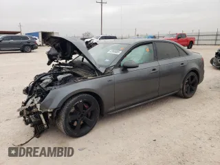 2018 Audi S4 Premium Plus with VIN WAUB4AF4XJA082633, listed as a Copart auction lot 42808085 with 0 mi miles and Salvage Title. Bid and sale history available at carsss.com. Image 1.