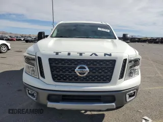 2018 Nissan Titan XD PRO-4X with VIN 1N6BA1F49JN548294, listed as a Copart auction lot 77817314 with 82,481 mi miles and Salvage Title. Bid and sale history available at carsss.com. Image 5.