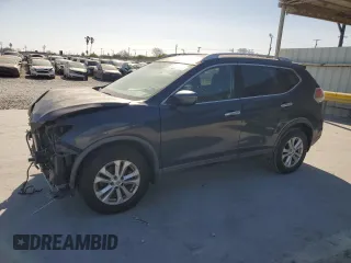 2016 Nissan Rogue SV with VIN KNMAT2MT0GP698512, listed as a Copart auction lot 49680445 with 90,849 mi miles and Salvage Title. Bid and sale history available at carsss.com. Image 1.