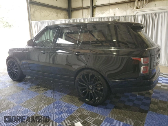 2018 Land Rover Range Rover HSE with VIN SALGS2RK2JA381041, listed as a Copart auction lot 71207444 with 120,346 mi miles and Clean title. Bid and sale history available at DreamBid. Image 2.