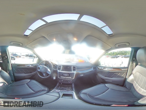 2014 Mercedes-Benz GL 450 with VIN 4JGDF7CE2EA321065, listed as a Copart auction lot 55396715 with Not provided miles and Salvage title. Bid and sale history available at DreamBid. Image 15.