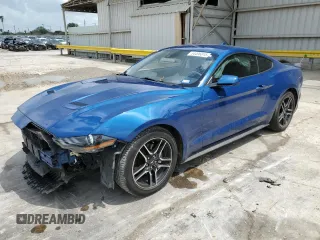 2022 Ford Mustang EcoBoost z VIN 1FA6P8TH7N5110260, wystawiony jako Copart lot #54496815 z przebiegiem 69 210 mil mil oraz Szkoda całkowita • Salvage title. Historia ofert i sprzedaży dostępna na DreamBid. Obrazek 1.