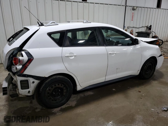 2009 Pontiac Vibe with VIN 5Y2SM67009Z431064, listed as a Copart auction lot 86358684 with 151,291 mi miles and Salvage Title. Bid and sale history available at carsss.com. Image 3.