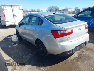 2014 Kia Rio LX with VIN KNADM4A35E6395218, listed as a IAAI auction lot 41614054 with 134,535 mi miles and . Bid and sale history available at DreamBid. Image 3.
