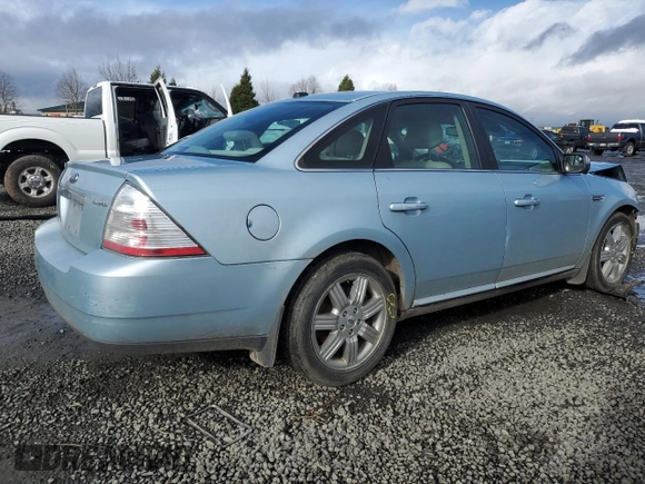 2009 Ford Taurus Limited with VIN 1FAHP25W09G118549, listed as a Copart auction lot 43234475 with 105,074 mi miles and Salvage Title. Bid and sale history available at carsss.com. Image 3.