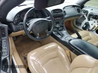 2004 Chevrolet Corvette with VIN 1G1YY32G845128740, listed as a Copart auction lot 43324795 with 63,686 mi miles and Salvage Title. Bid and sale history available at carsss.com. Image 8.
