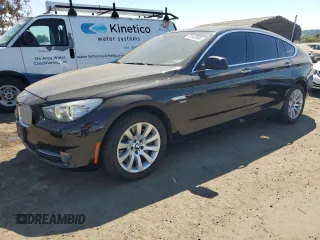2010 BMW 5 Series 550i Gran Turismo xDrive with VIN WBASP4C58AC341050, listed as a Copart auction lot 72443984 with 120,782 mi miles and Salvage Title. Bid and sale history available at carsss.com. Image 1.