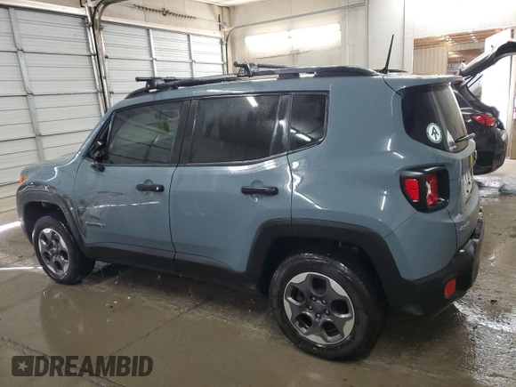 2017 Jeep Renegade Sport with VIN ZACCJBAB1HPG23090, listed as a Copart auction lot 52855115 with 72,821 mi miles and Salvage Title. Bid and sale history available at carsss.com. Image 2.