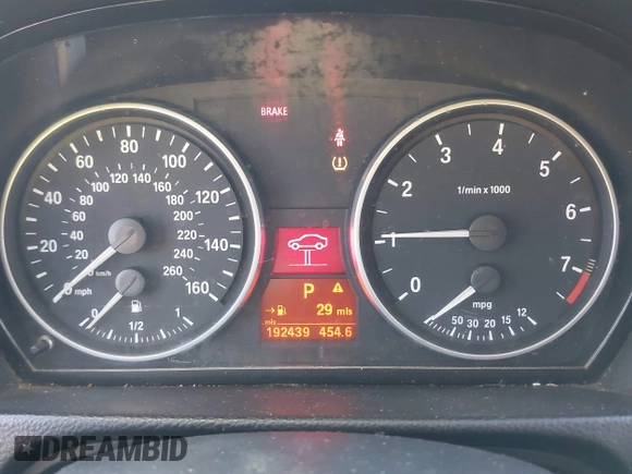 2007 BMW 3 Series 328i with VIN WBAVA375X7NL13220, listed as a IAAI auction lot 41645918 with 192,439 mi miles and . Bid and sale history available at DreamBid. Image 7.