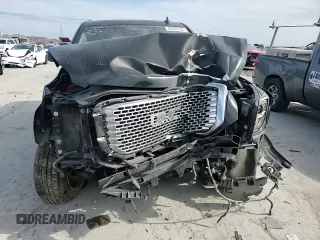 2015 GMC Yukon Denali with VIN 1GKS1CKJ2FR699959, listed as a Copart auction lot 42035195 with 0 mi miles and Salvage Title. Bid and sale history available at carsss.com. Image 12.