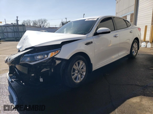 2016 Kia Optima LX with VIN 5XXGT4L36GG068444, listed as a Copart auction lot 51160515 with 80,083 mi miles and Clean Title. Bid and sale history available at carsss.com. Image 1.