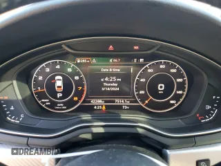 2018 Audi A5 Sportback Premium Plus with VIN WAUBNCF50JA042904, listed as a Copart auction lot 45900394 with 42,288 mi miles. Bid and sale history available at carsss.com. Image 9.