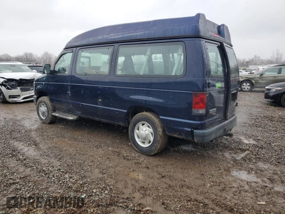 2012 Ford Econoline Passenger XL with VIN 1FBNE3BL7CDB17804, listed as a Copart auction lot 84530704 with 97,834 mi miles and Salvage title. Bid and sale history available at DreamBid. Image 2.