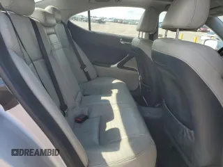 2010 Lexus IS 250 with VIN JTHCF5C23A5036807, listed as a Copart auction lot 55995765 with 134,973 mi miles and Salvage title. Bid and sale history available at DreamBid. Image 10.