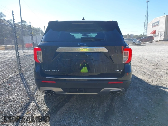 2021 Ford Explorer Platinum with VIN 1FM5K8HC8MGC50172, listed as a IAAI auction lot 41346866 with 59,704 mi miles. Bid and sale history available at carsss.com. Image 17.