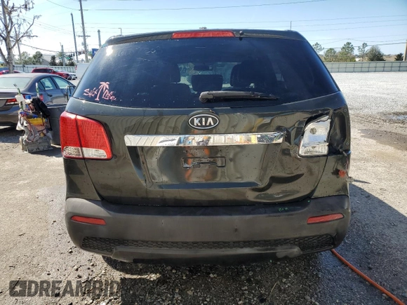 2011 Kia Sorento LX with VIN 5XYKT3A10BG106020, listed as a Copart auction lot 46151355 with 244,140 mi miles and Salvage Title. Bid and sale history available at DreamBid. Image 6.
