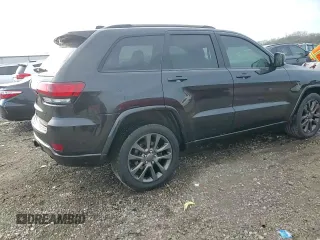 2016 Jeep Grand Cherokee Limited 75th Anniversary with VIN 1C4RJFBT1GC489189, listed as a Copart auction lot 54164175 with 66,741 mi miles and Salvage Title. Bid and sale history available at DreamBid. Image 15.