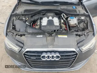 2015 Audi A6 3.0T Prestige with VIN WAUHGAFC1FN005058, listed as a Copart auction lot 51346675 with 90,781 mi miles and Salvage Title. Bid and sale history available at carsss.com. Image 11.