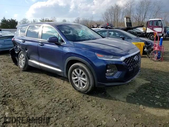 2020 Hyundai Santa Fe SE with VIN 5NMS2CADXLH183806, listed as a Copart auction lot 42103243 with 15,360 mi miles and . Bid and sale history available at DreamBid. Image 12.