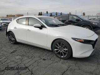 2019 Mazda Mazda3 Hatchback w/Preferred Pkg with VIN JM1BPBMM9K1141675, listed as a Copart auction lot 83871444 with 86,861 mi miles and Salvage Title. Bid and sale history available at carsss.com. Image 4.