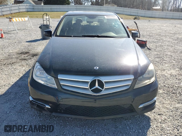 2013 Mercedes-Benz C 250 Sport with VIN WDDGF4HB5DR245894, listed as a Copart auction lot 49035925 with 184,374 mi miles and Salvage Title. Bid and sale history available at DreamBid. Image 5.