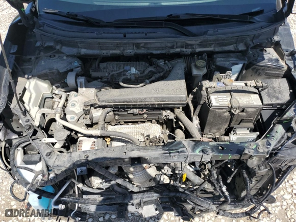 2017 Nissan Rogue SV with VIN JN8AT2MT9HW137320, listed as a Copart auction lot 49880265 with 166,991 mi miles and Salvage Title. Bid and sale history available at carsss.com. Image 12.