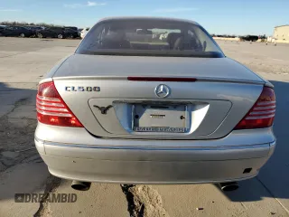 2005 Mercedes-Benz CL-Class 5.0L with VIN WDBPJ75JX5A045775, listed as a Copart auction lot 87344994 with 150,075 mi miles and Clean Title. Bid and sale history available at carsss.com. Image 6.