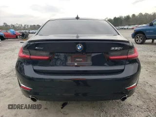 2019 BMW 3 Series 330i xDrive with VIN WBA5R7C53KFH26429, listed as a Copart auction lot 48379825 with 52,536 mi miles and Salvage title. Bid and sale history available at DreamBid. Image 6.